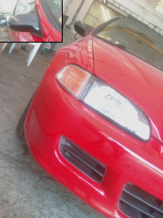 zrcátka konečně na autí  :-)