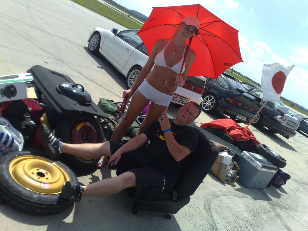 chvilku pred startem . :D