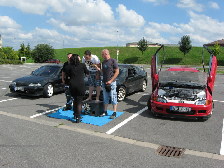 Vyhlášení vítězů 1. Olomouckého Honda Srazu