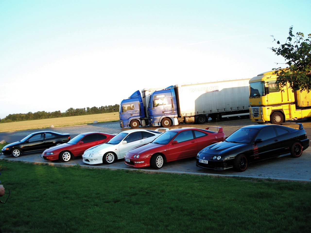 Dnešní super H sraz + projížďka