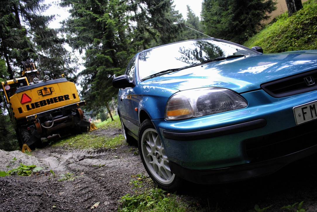 S civoušem na projíždce do lesů ....