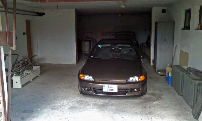 Konečně jiná garáž...