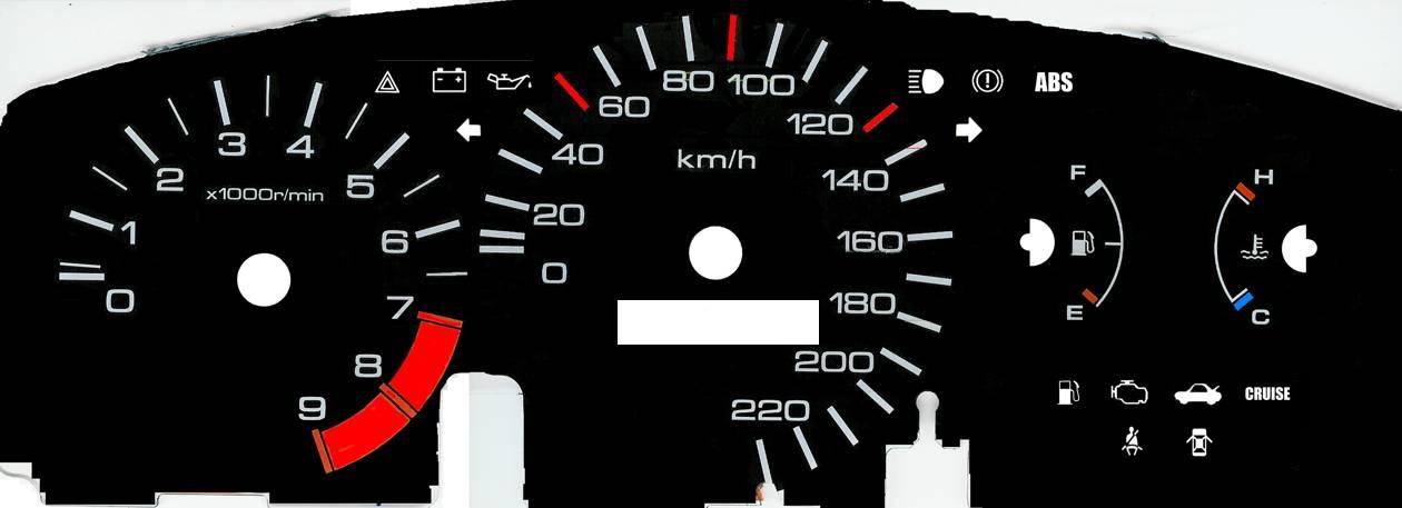 Civic gauge cluster remake