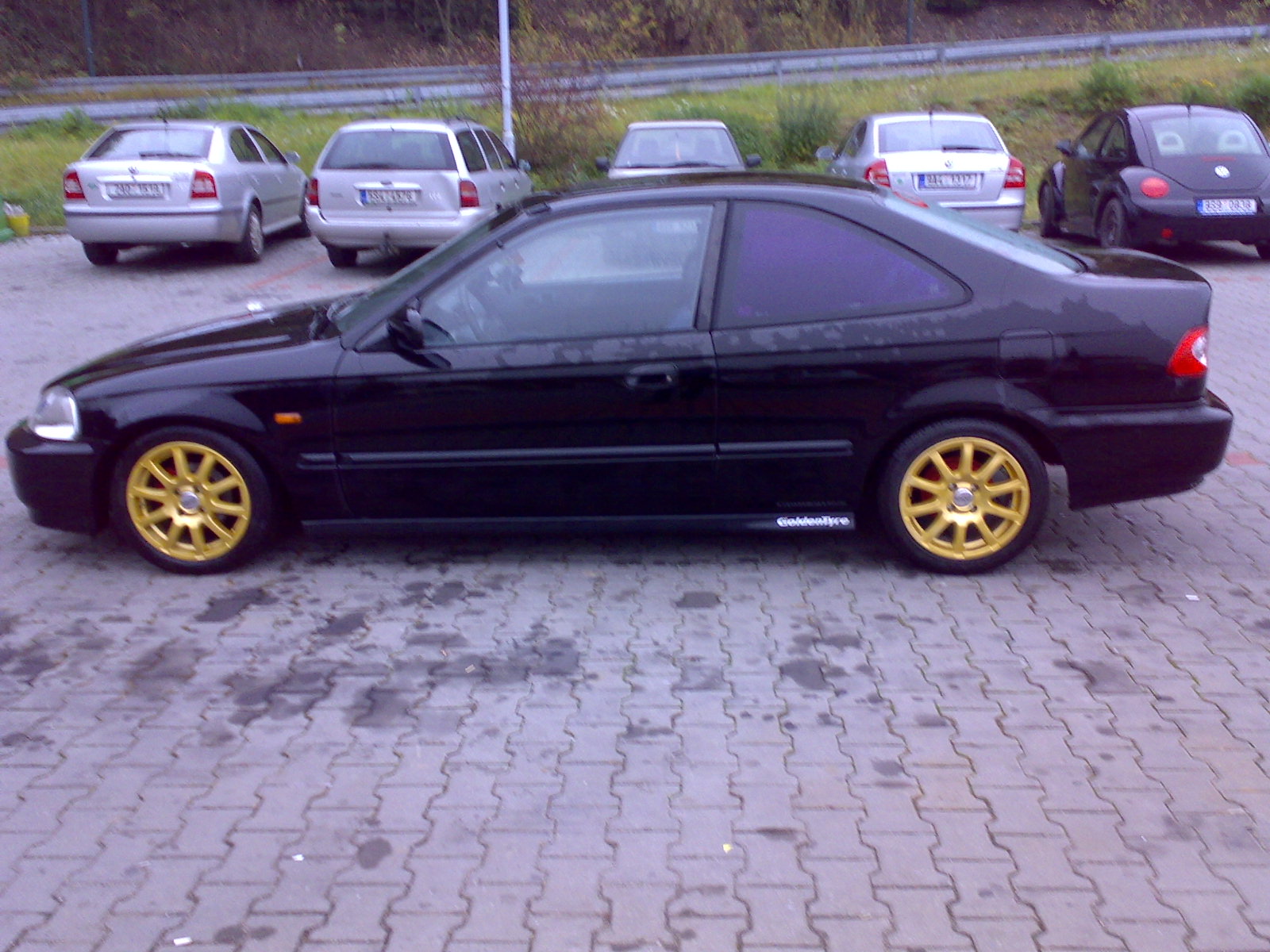 Civic po myčce..