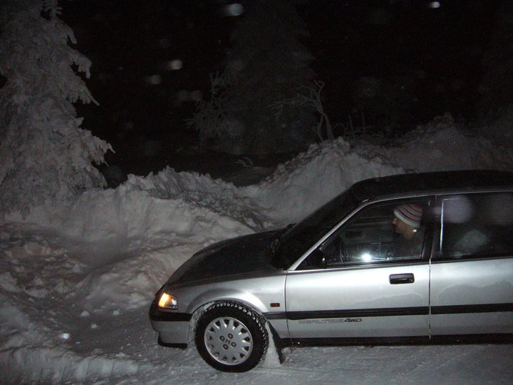 před chvilkou na Klínovci
