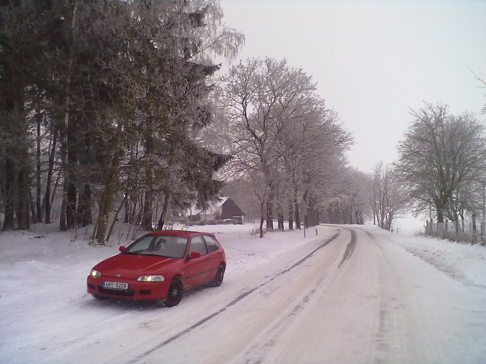 Cíl závodu do vrchu Hronov !