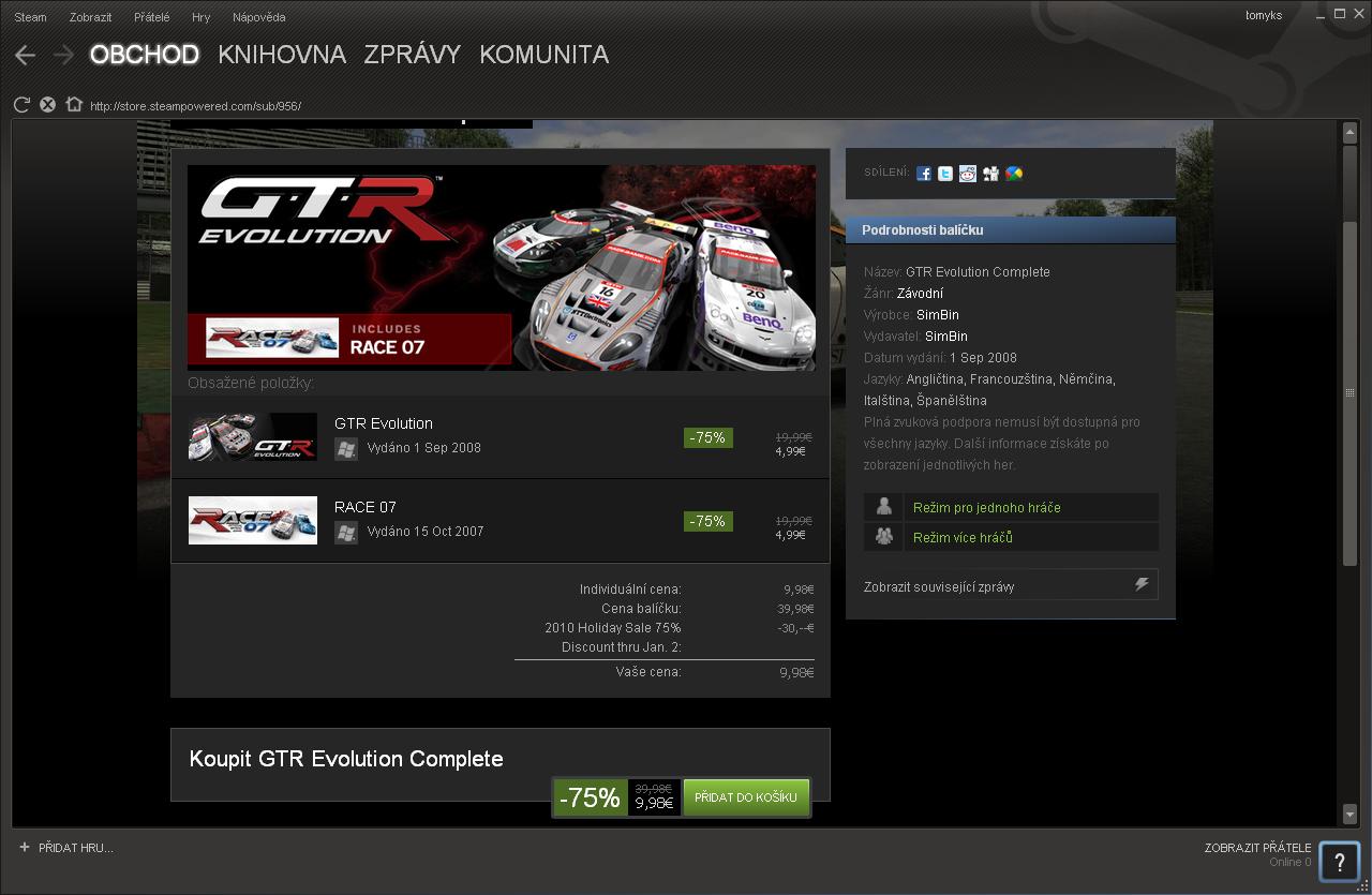 Kdyby si chtel nekdo levne a kvalitne virtualne zajezdit....