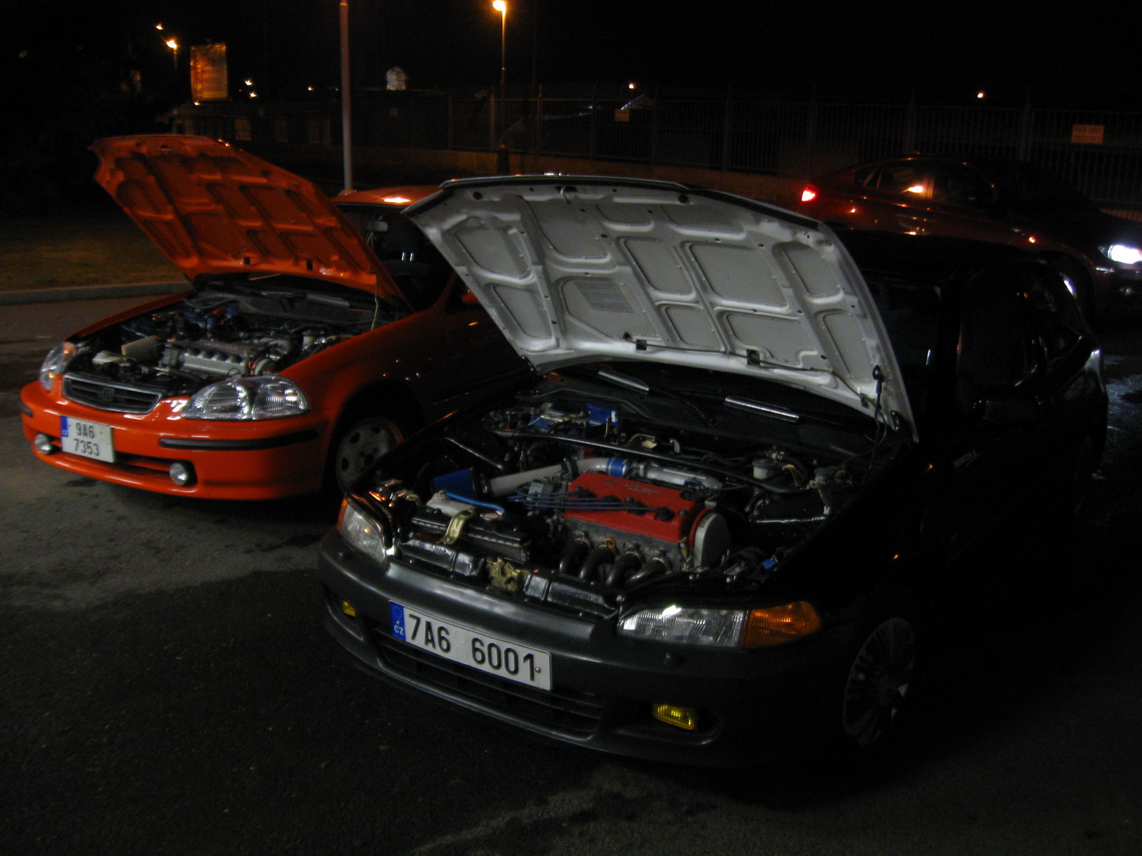 Honda pucování včera ...