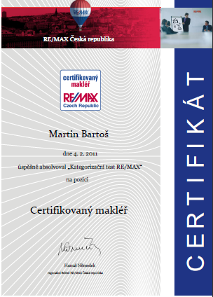 certifikát
