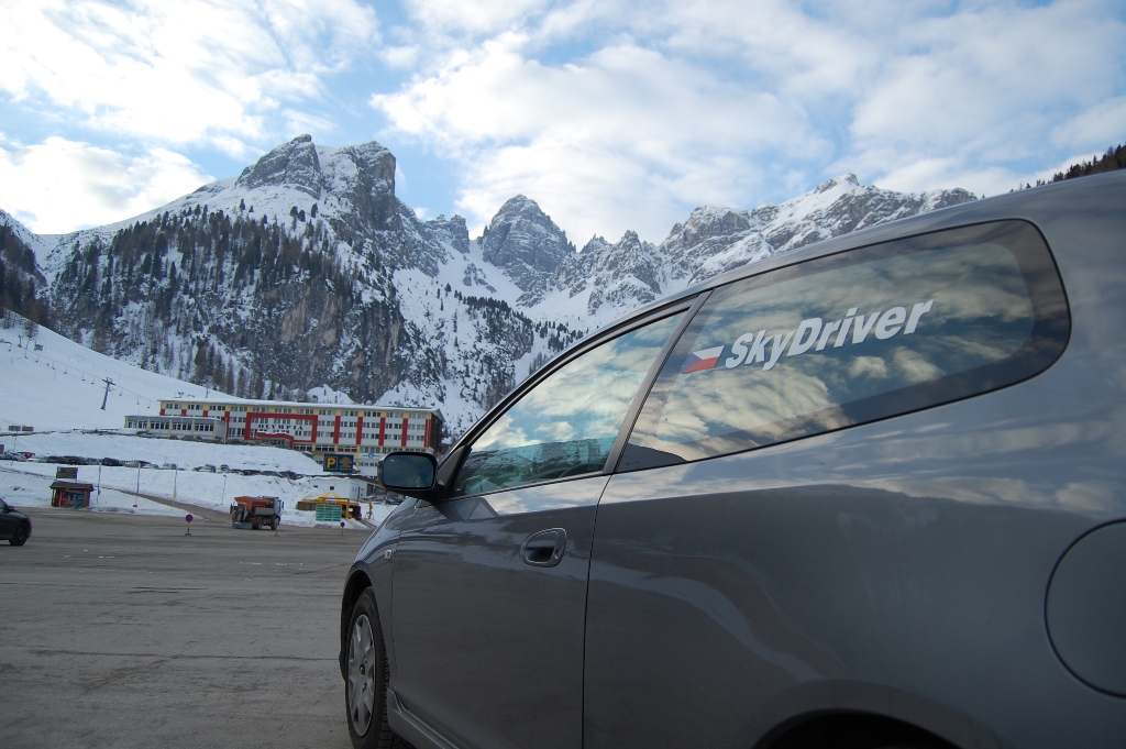 Honda včera - Innsbruck