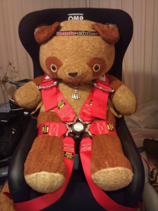 Sedacka a pasy s medvedem :-)