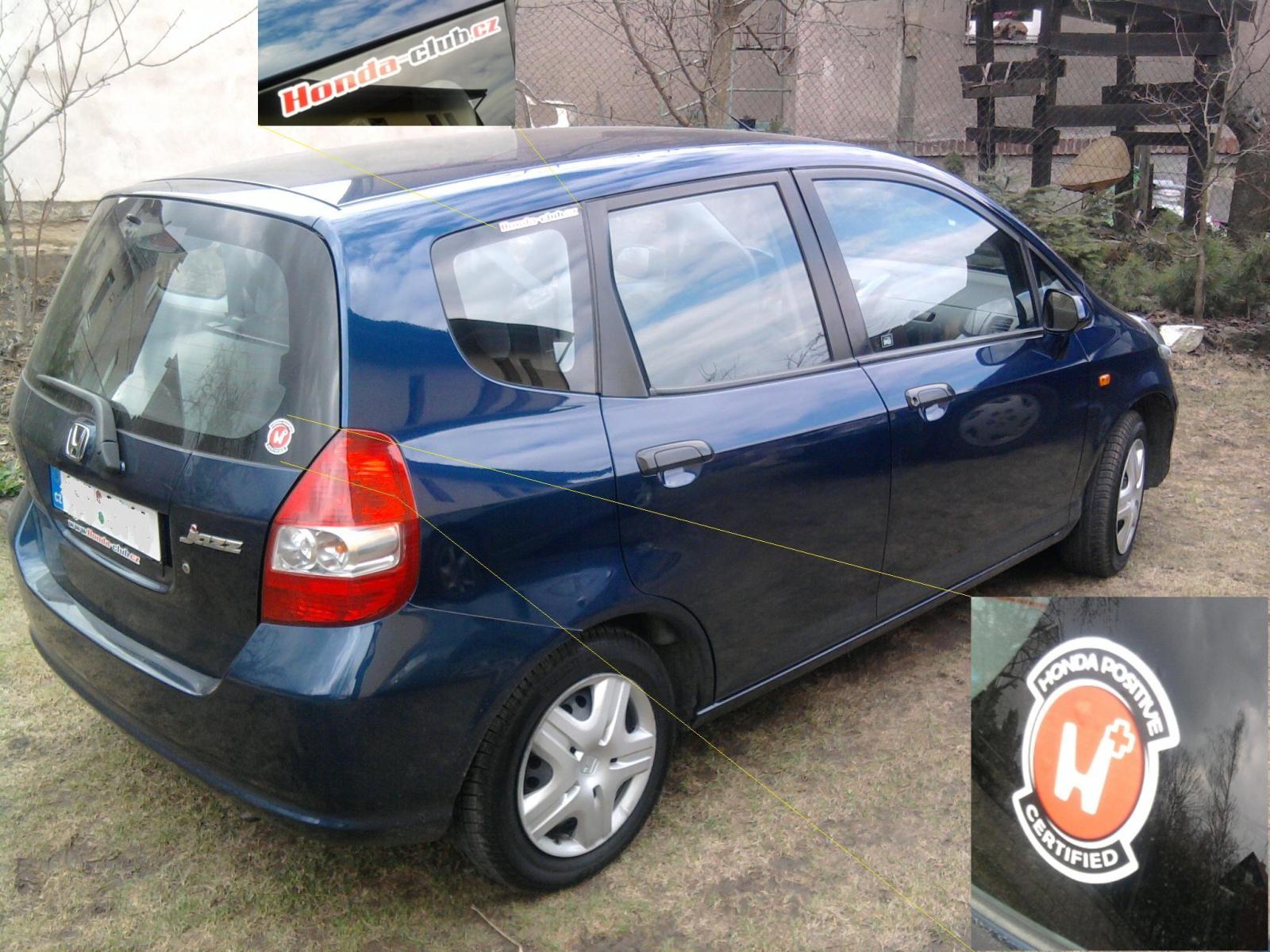 Dnešní samolepkování. :-)