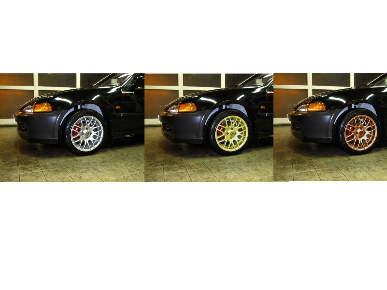 Honda dnes ve PhotoShopu ... silver/gold/bronze