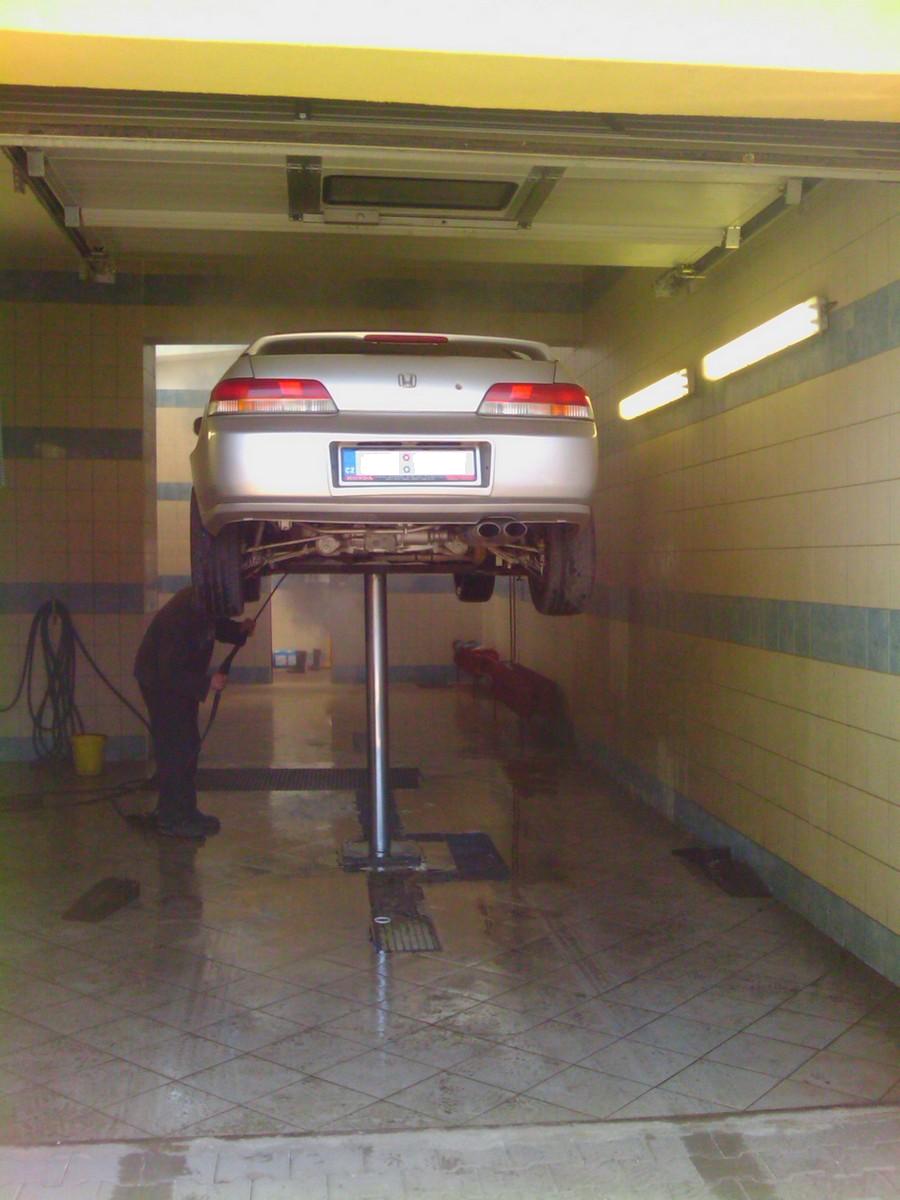 včerejší mytí motoru