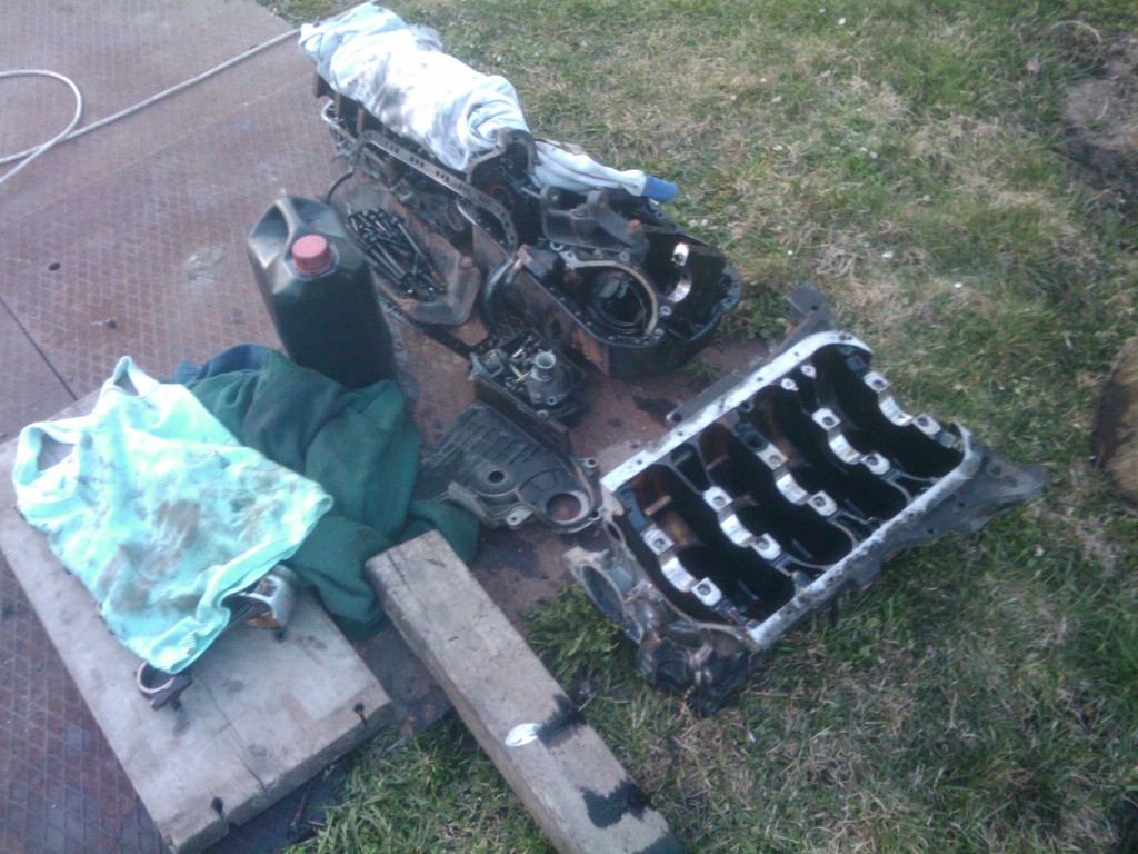 jarní úklid... tak šel pod kudlu, ps:nevíte ceny na šrotišti?