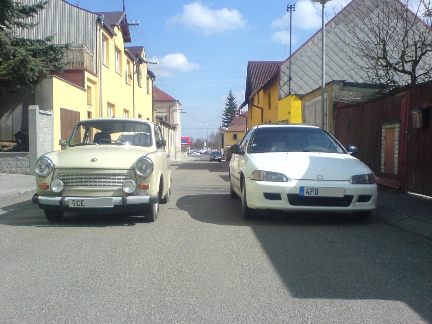 Poprvé tenhle rok mimo garáž