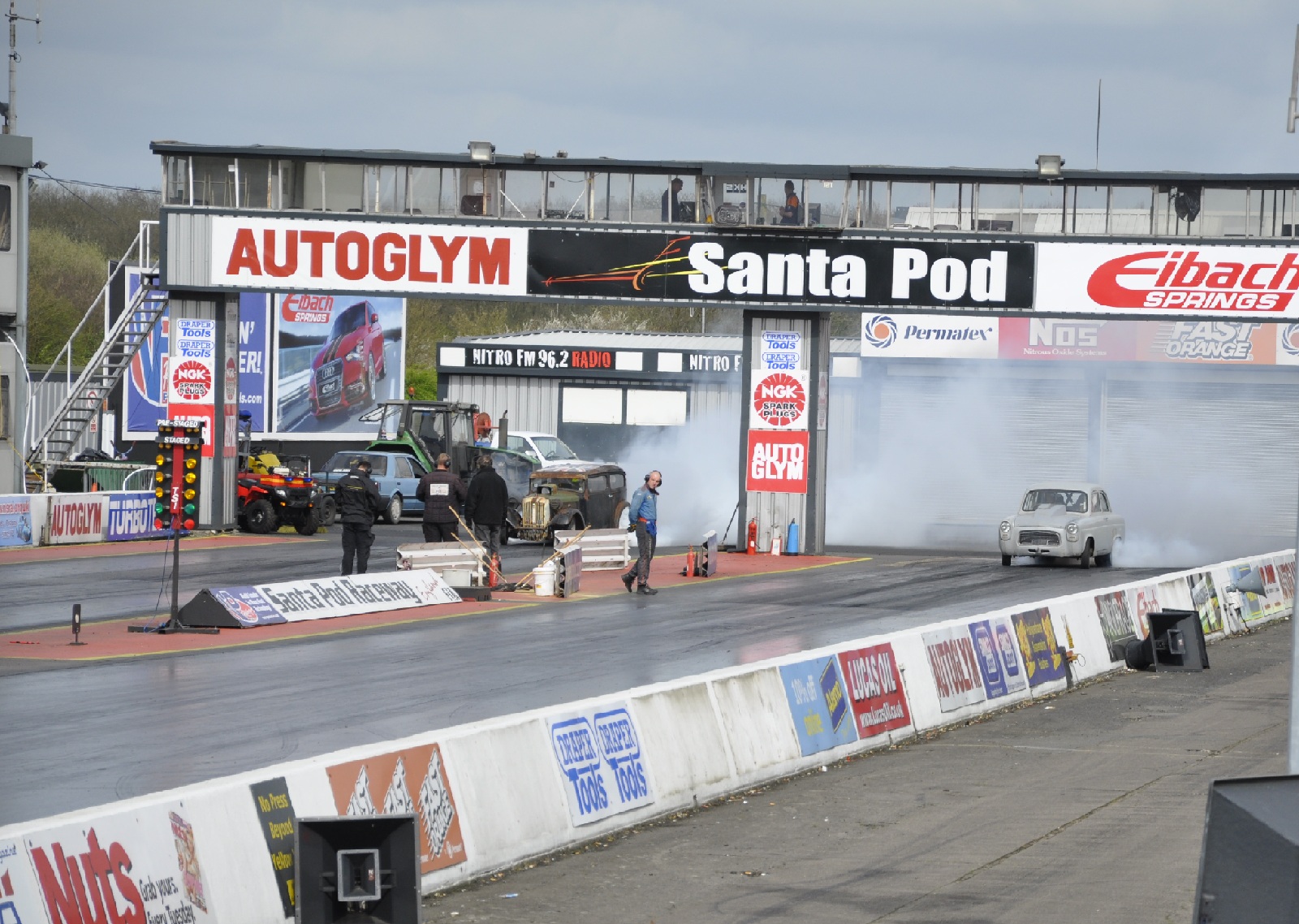 Santa Pod, volné sprinty ze dneška..