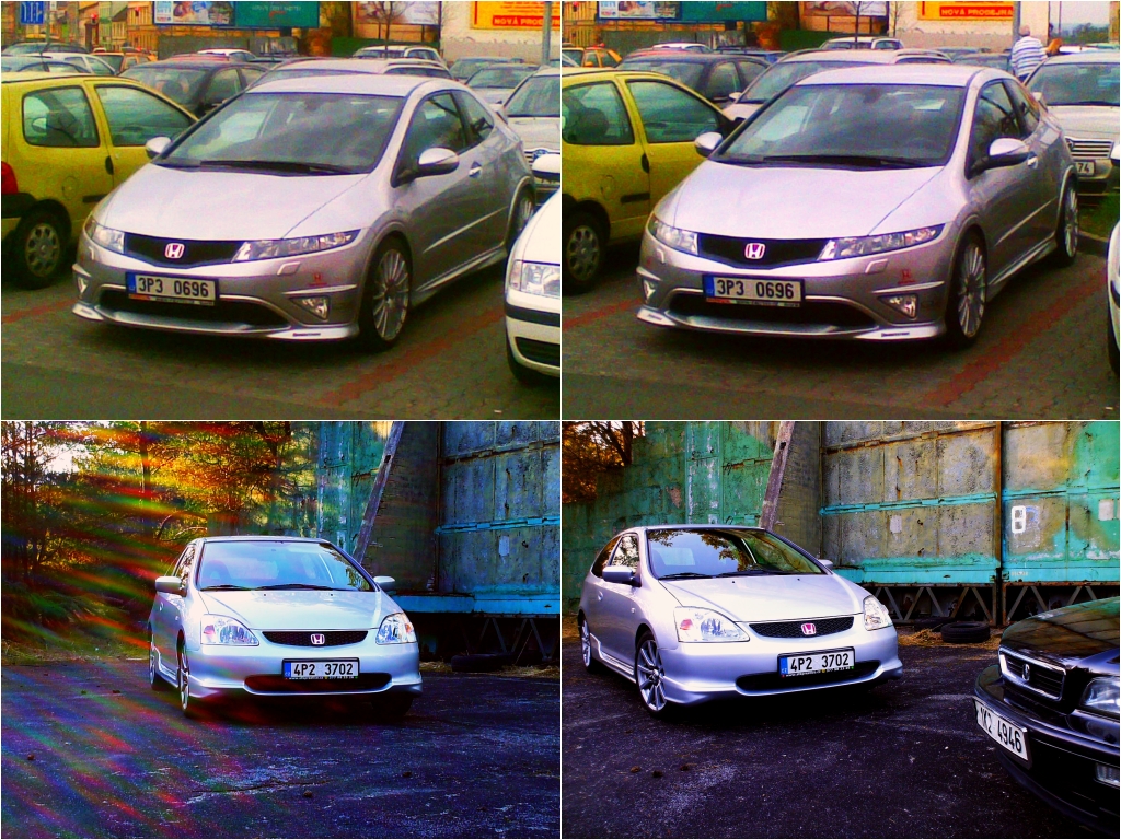 tuhle 8G krasavici jsem dnes videl u Plazy ,prikladam i moje 7G pro srovnani :-)