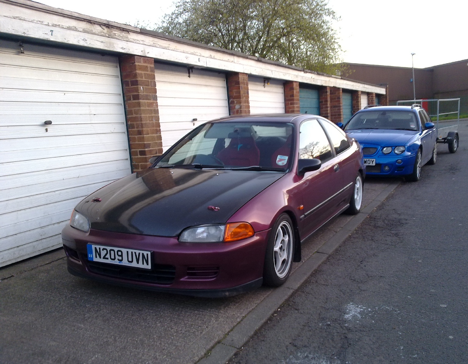 friend's tuned coupé with B20 bottom + B18C head..