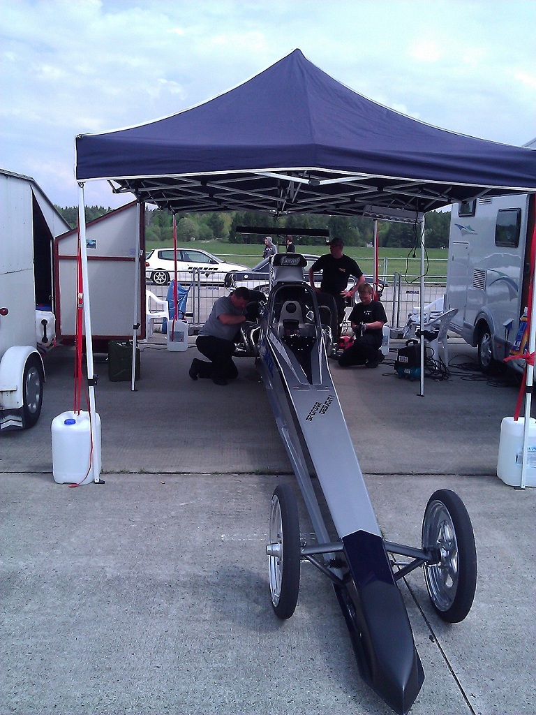 WIP + Dragster - zabradlí