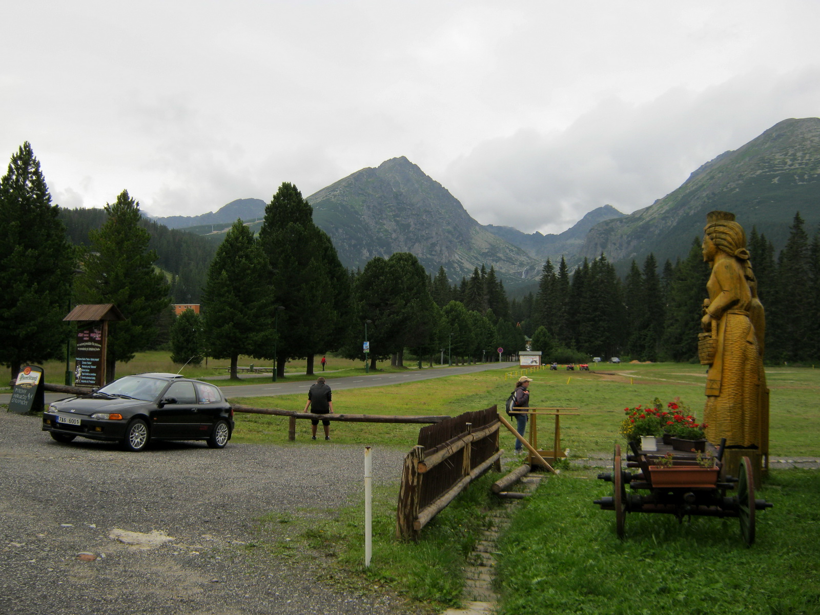 Honda ve Vysokých Tatrách ...