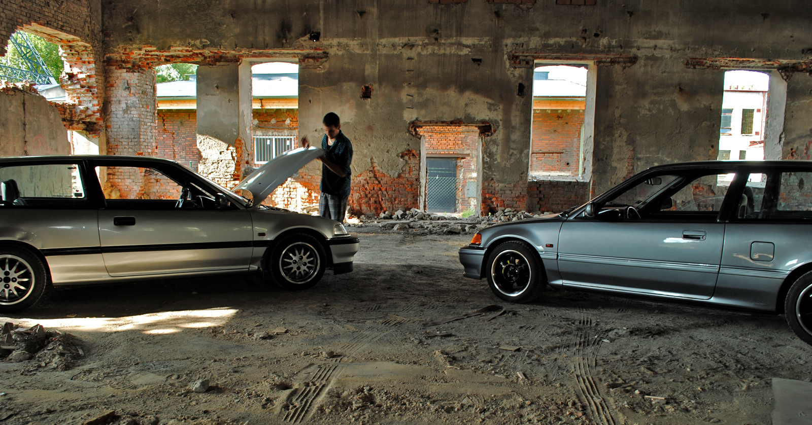 jen jsme tak parkovali...