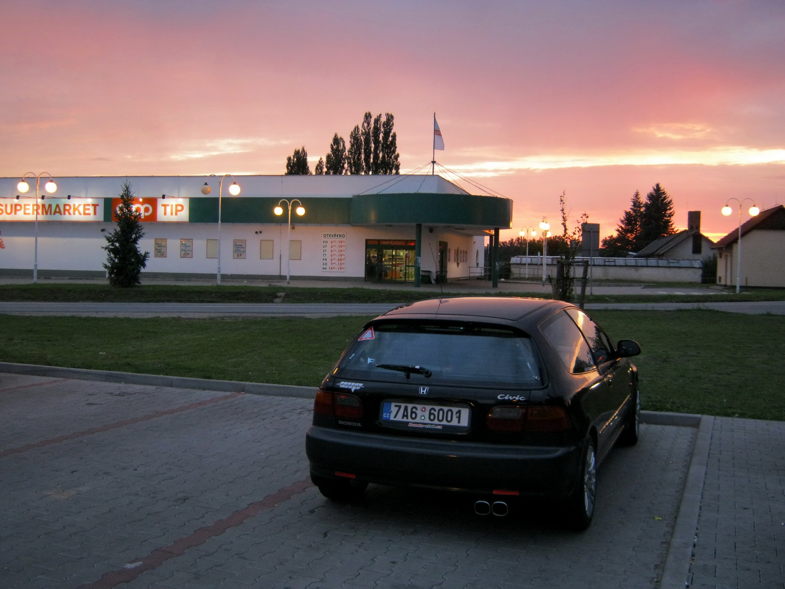 Červánky v Jihlavě ...