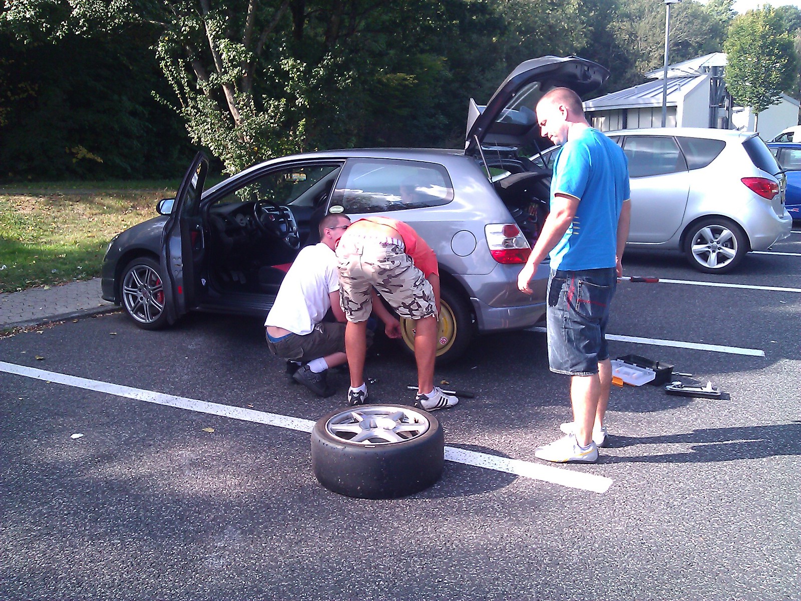 výměna dojezdovky za rychlejší pneu