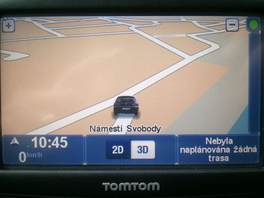 Konečně se na tu navigaci dá koukat...