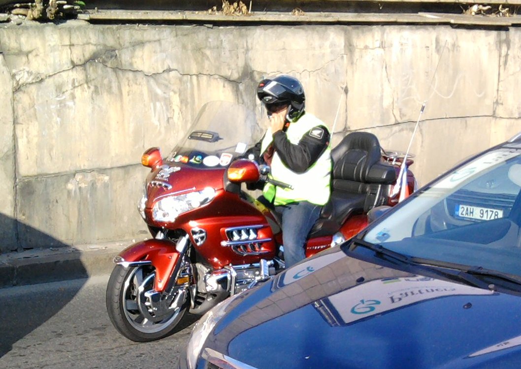 Pohoda, klídek, tabáček na Goldwingu...