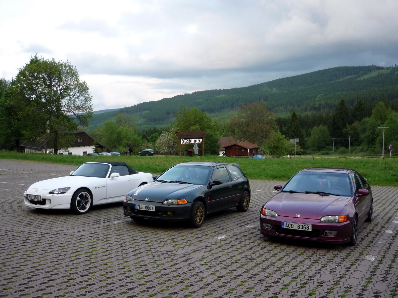 HONDY včera na Výletě 13. -1