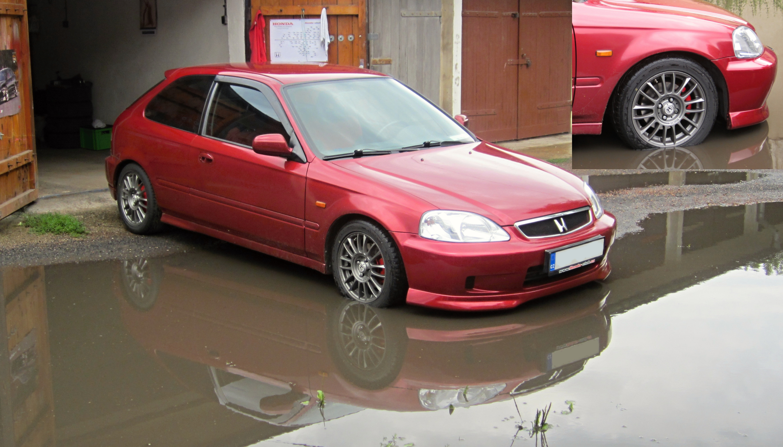 že by "trénink" na Honday :) ...