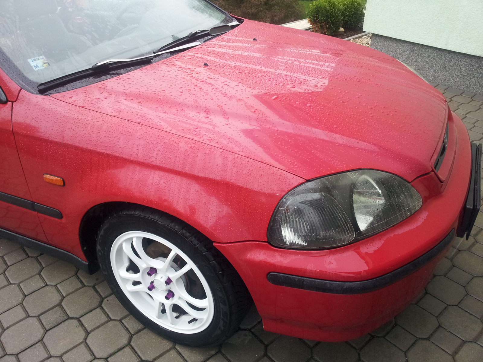 Tak jsem to umyl a navoskoval a co nenastalo že :D