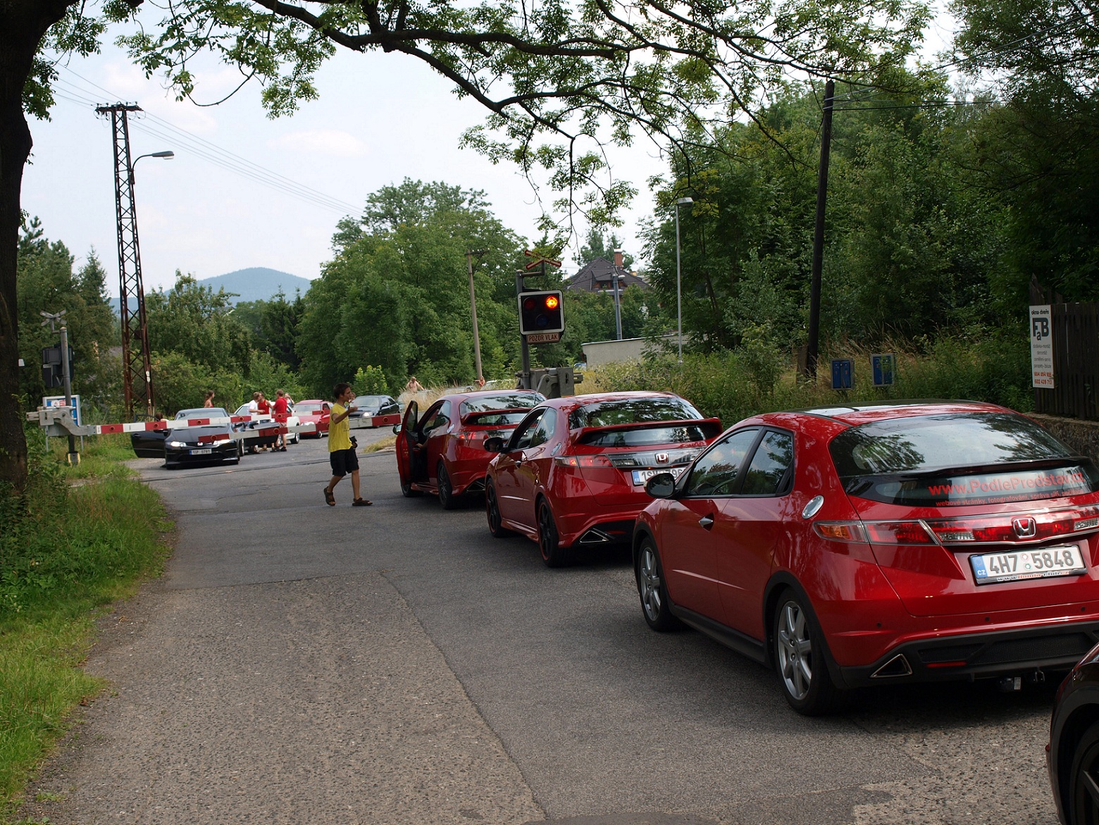 Setkání trasy A s B