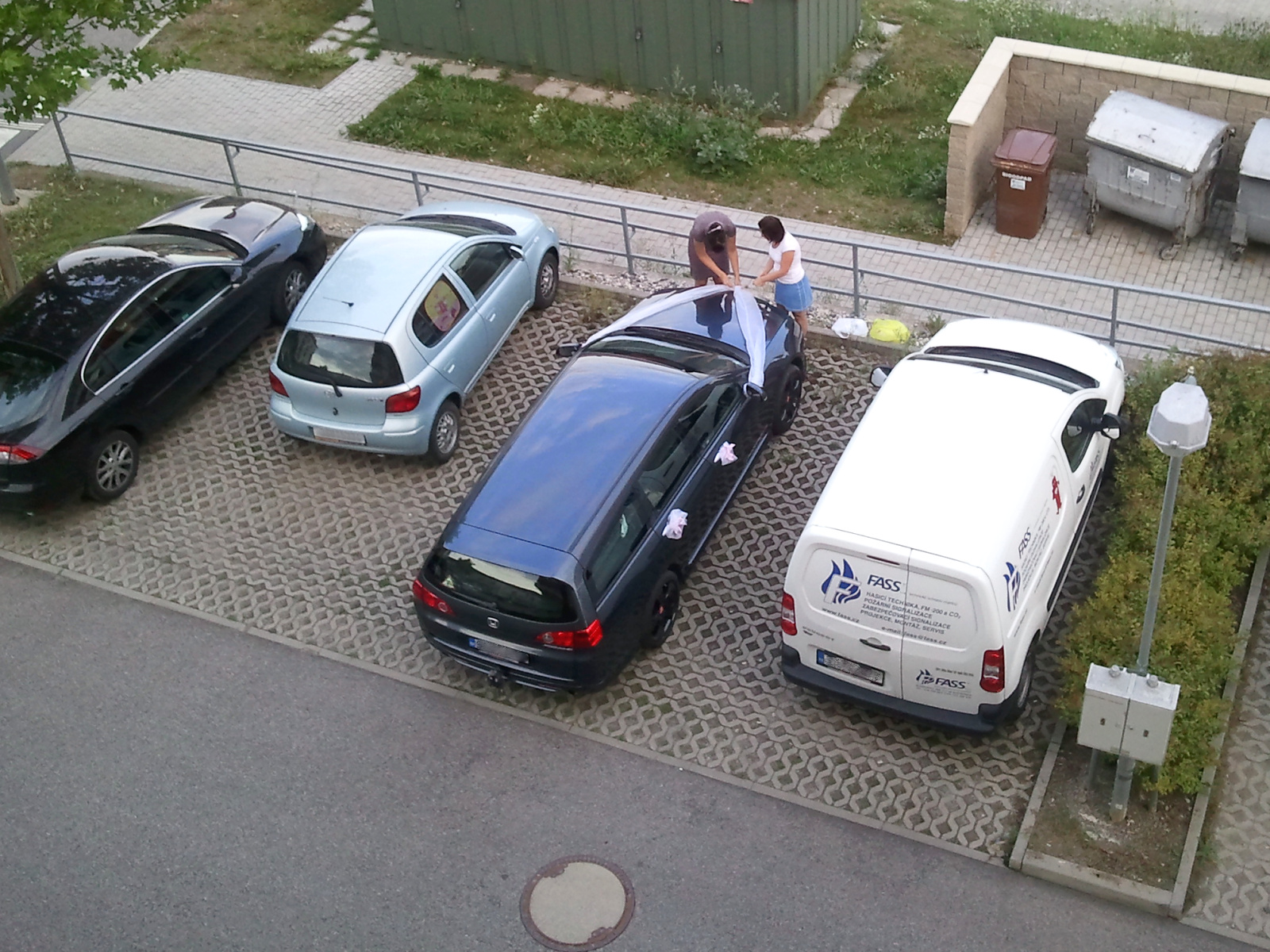 Dnešní příprava na svatbu