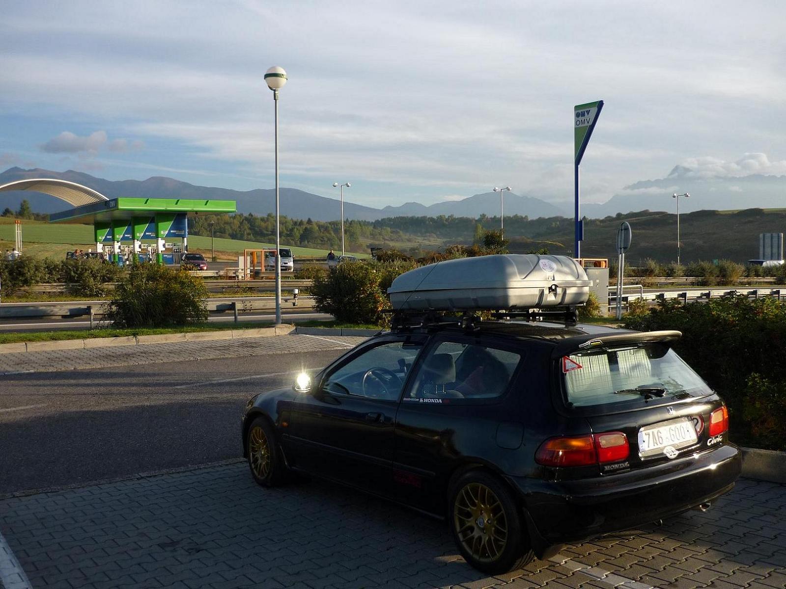 Honda na D1 Hybe pod Tatrami ...