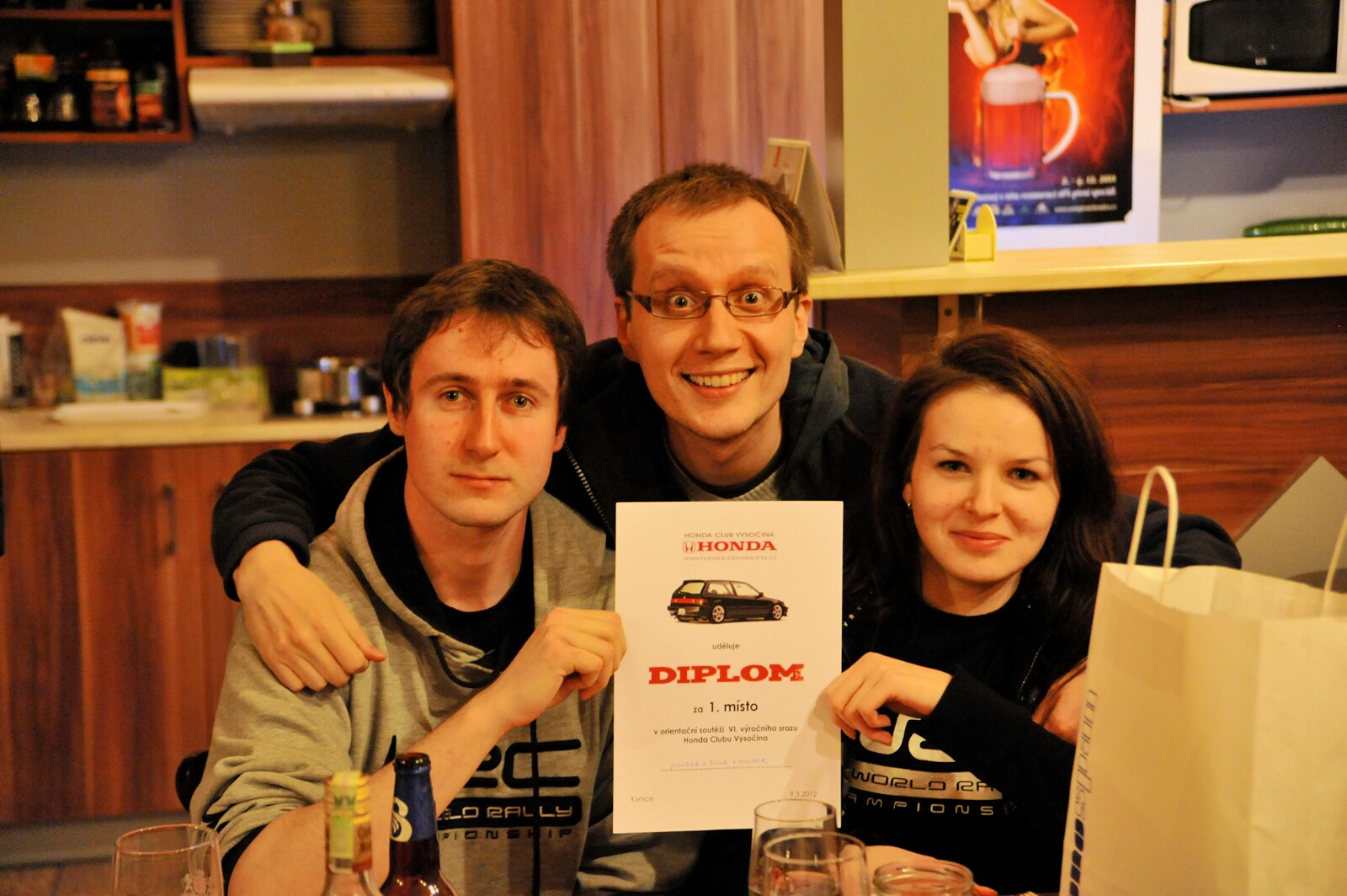 A vítĕzem HCV orientačky se stávají ...