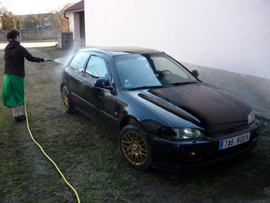 Honda včera na Vysočině ...