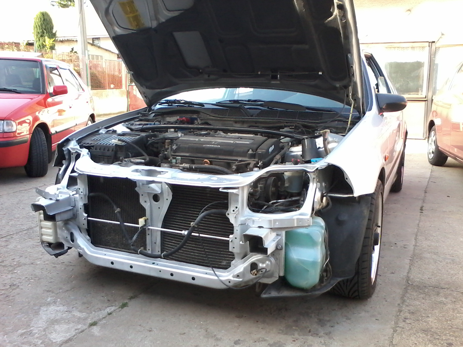 Dnešní práce na slunci