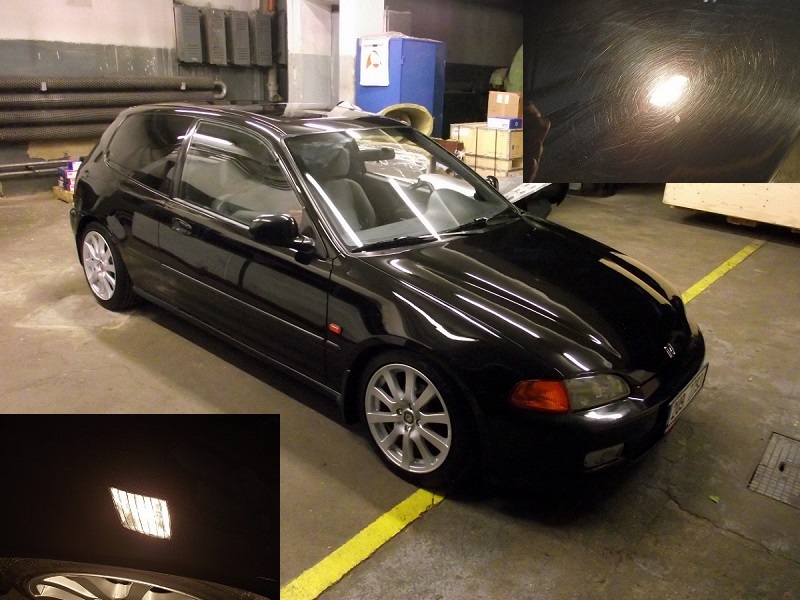 Včerejší leštění...