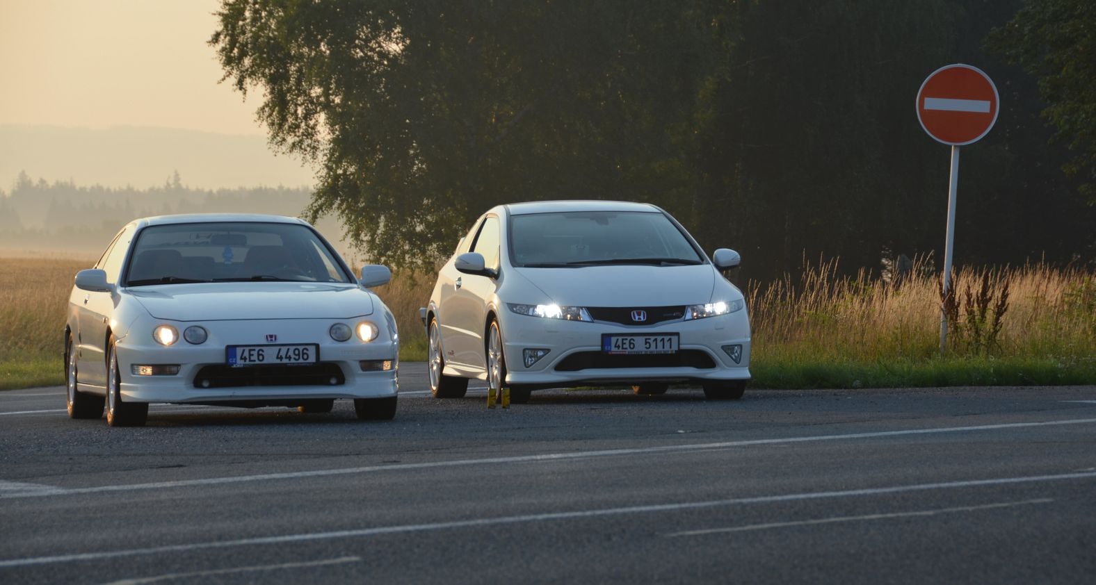 za ranního rozbřesku...