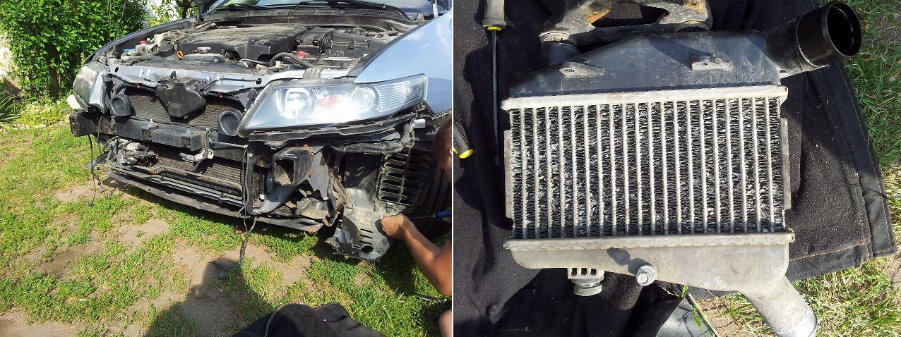 Cistenie intercooleru