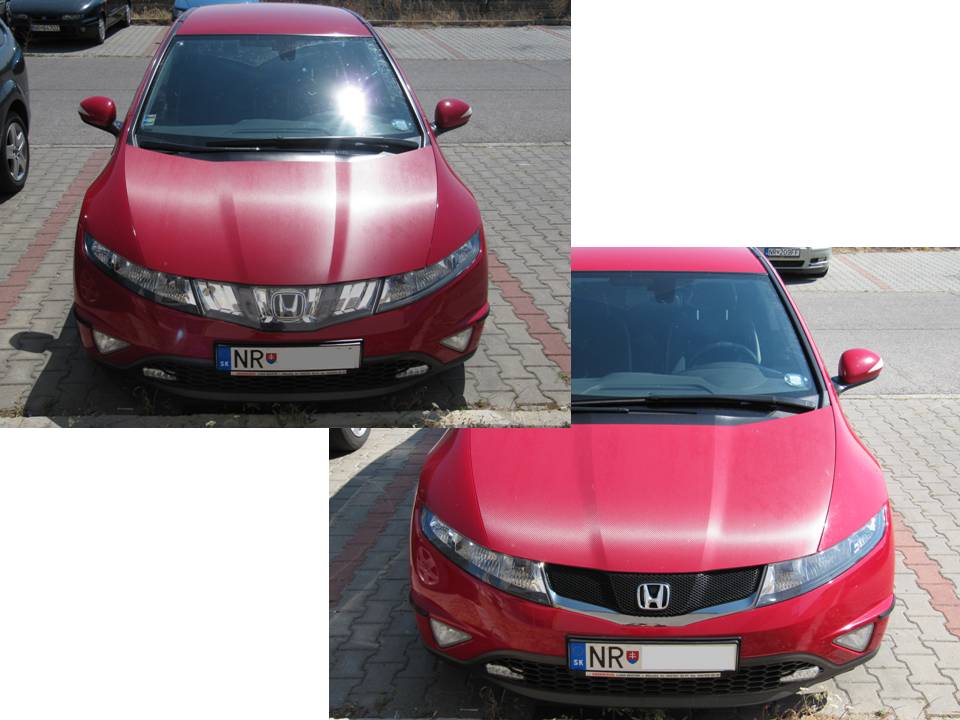 Vysledny efekt po vymene masky...