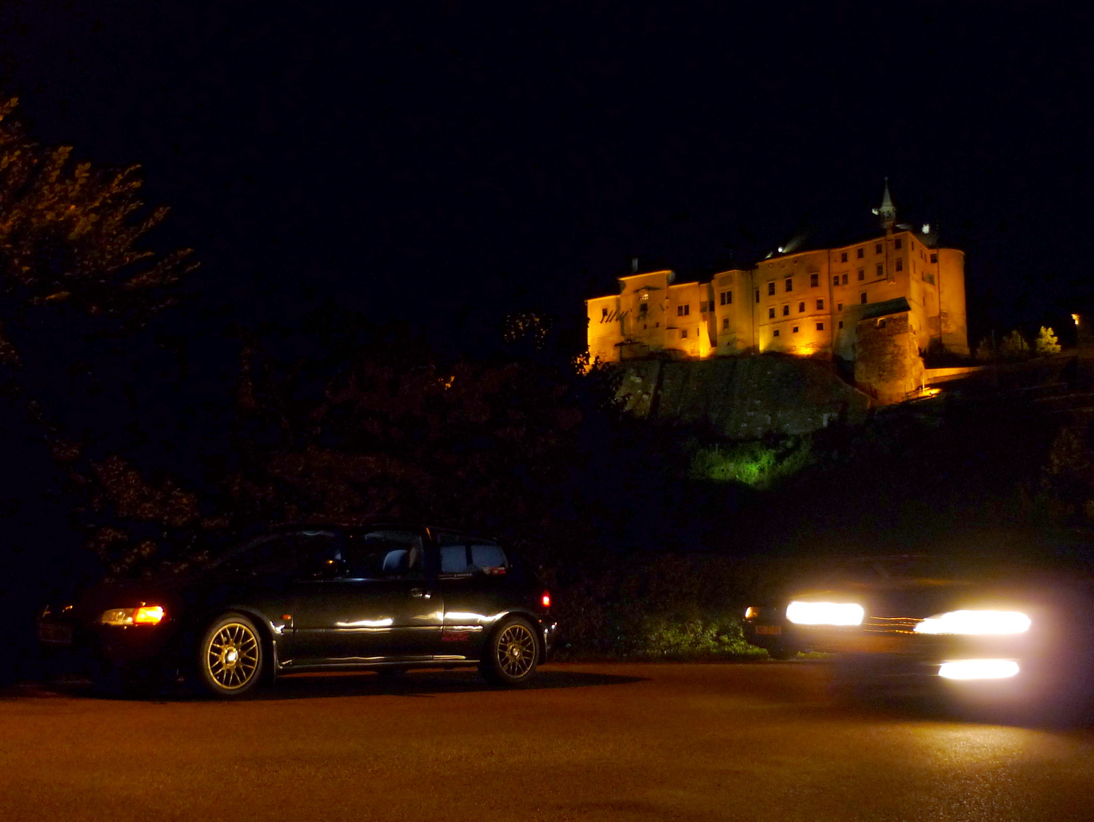 Noční Český Štenberk a EG5 ...