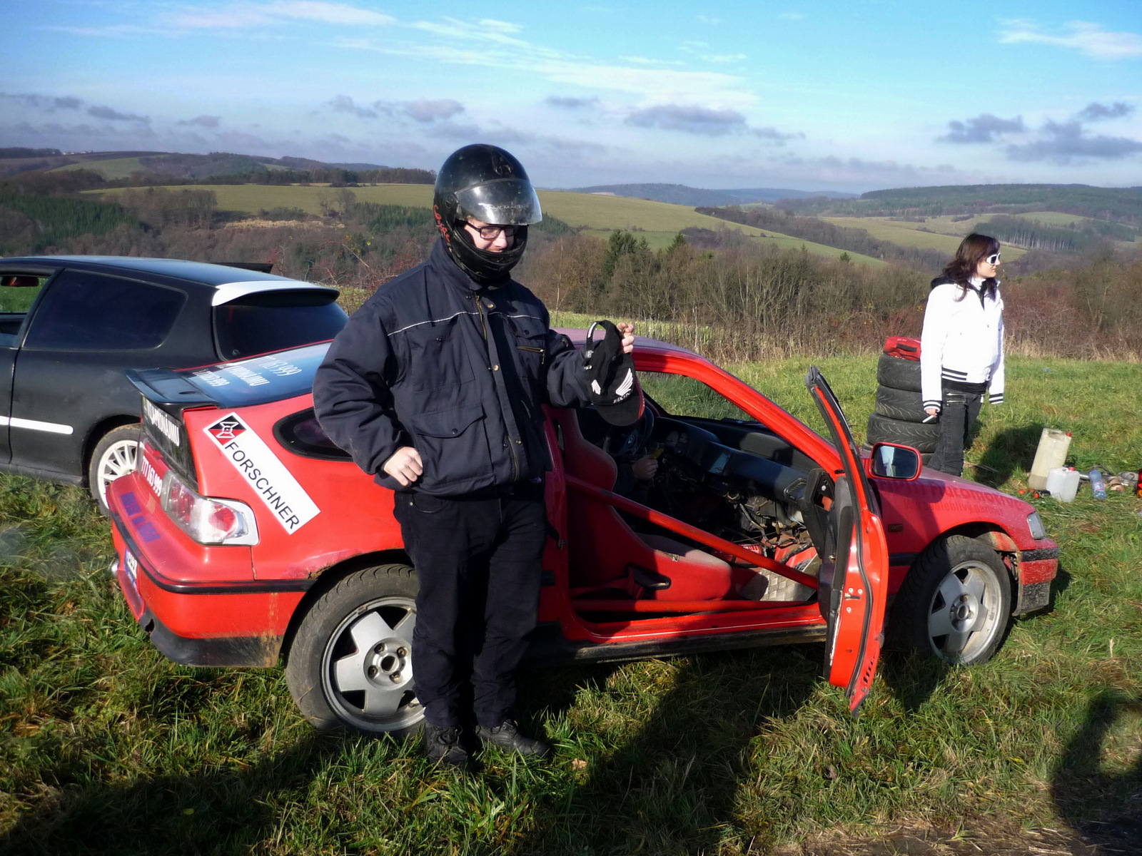 dj-bobr like the "stig" a CRX 2G 4x4