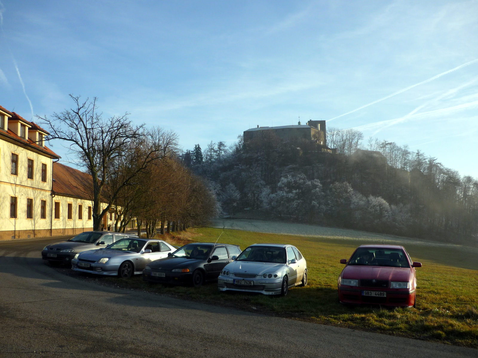 Hondy v Sobotu na Buchlovickém hradu ...