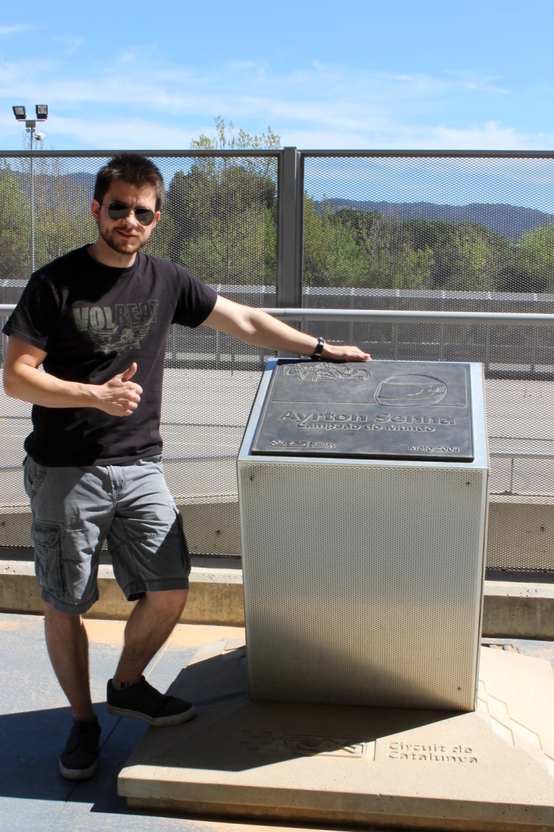 Pozdrav z Circuit de Barcelona-Catalunya