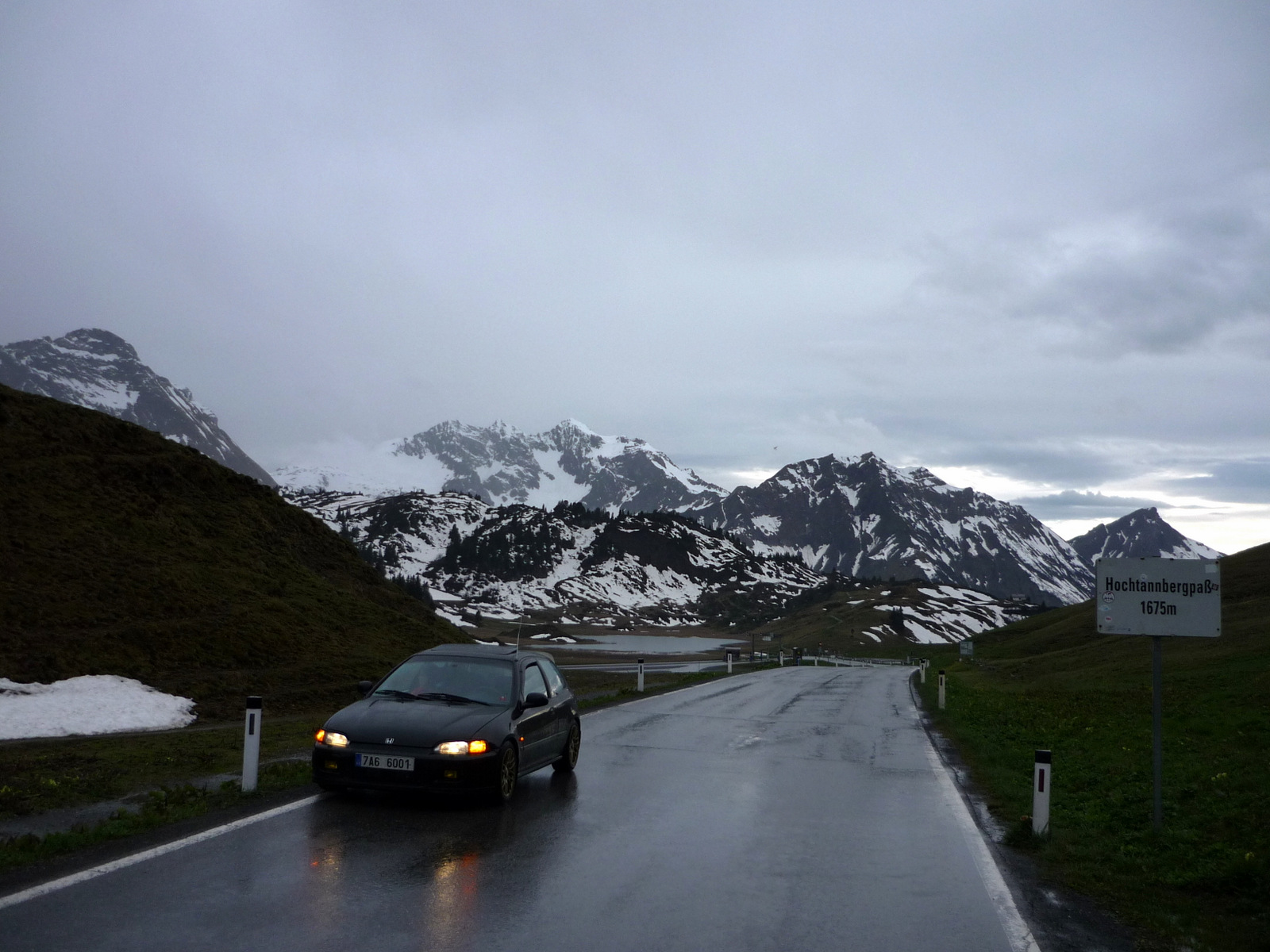 Honda na cestách v Rakousku ...