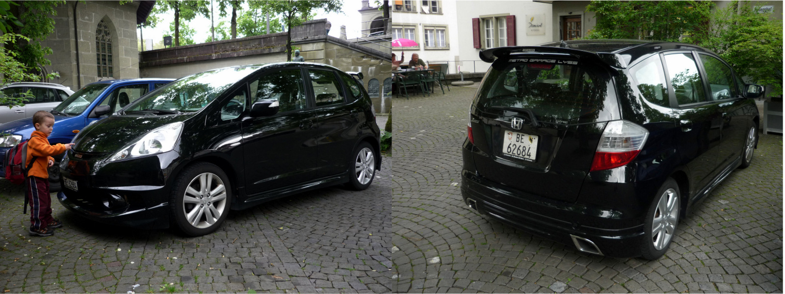 A jedna Honda Jazz Mugen ...