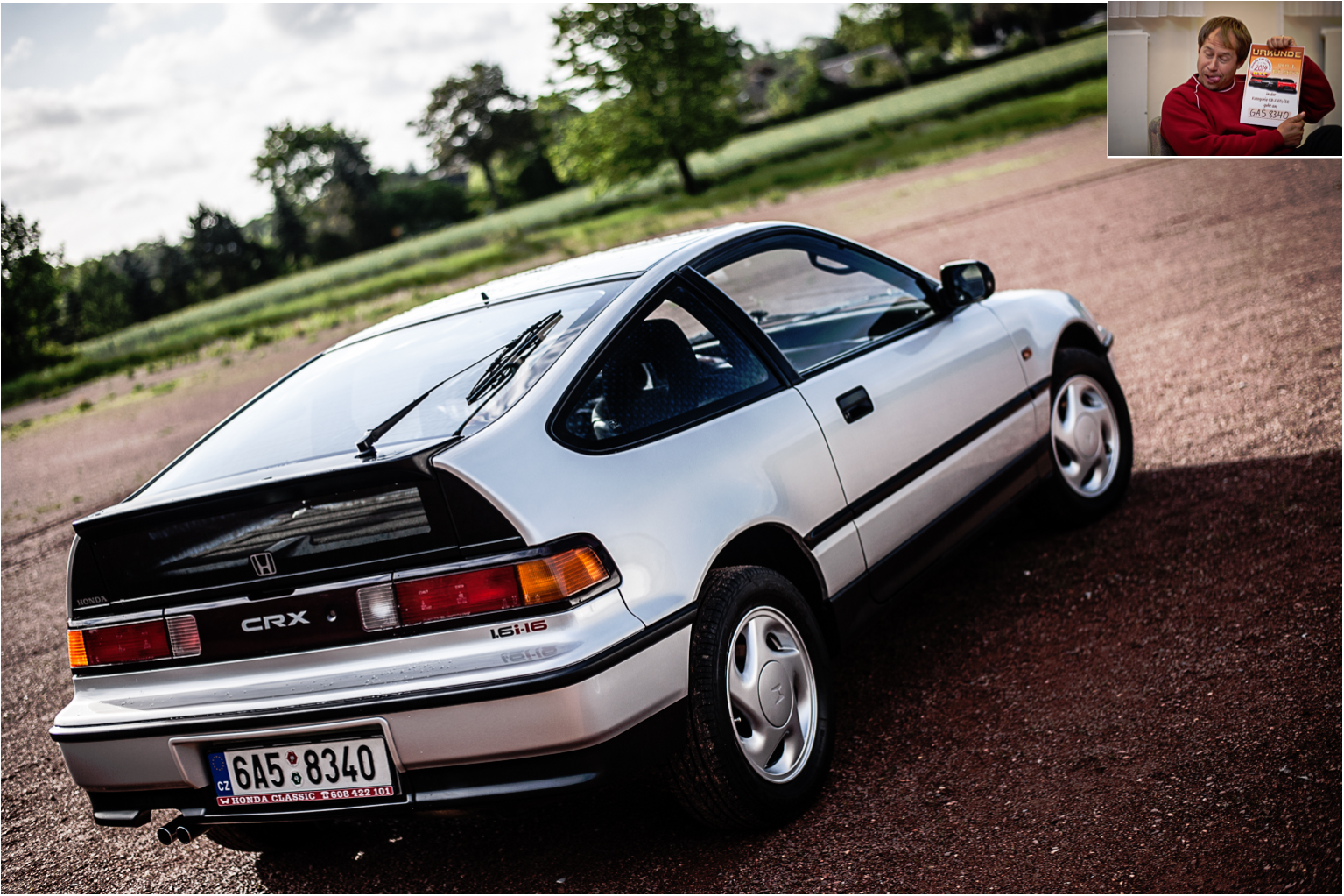 Honda Car Classics International, I. místo, kategorie Honda CR-X